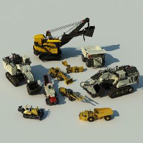 Mining Vehicles Collection